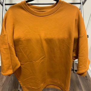 Oversized Short Sleeve Sweater